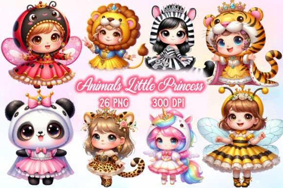 Download Animals Little Princess Sublimation - Little princess Collection